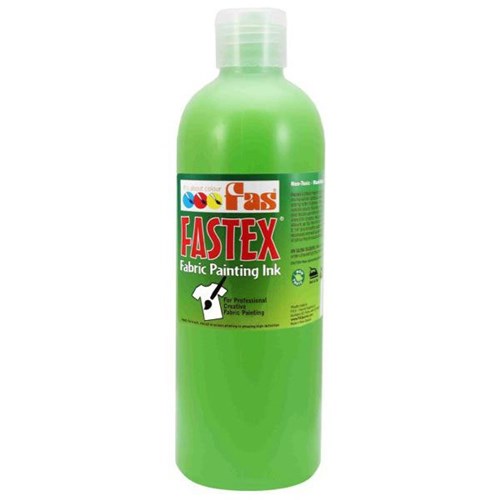 Fastex Fabric Painting Textile Ink Leaf Green 500ml