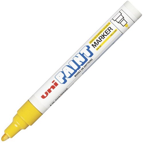 Uni Bullet Medium Tip Paint Marker Yellow