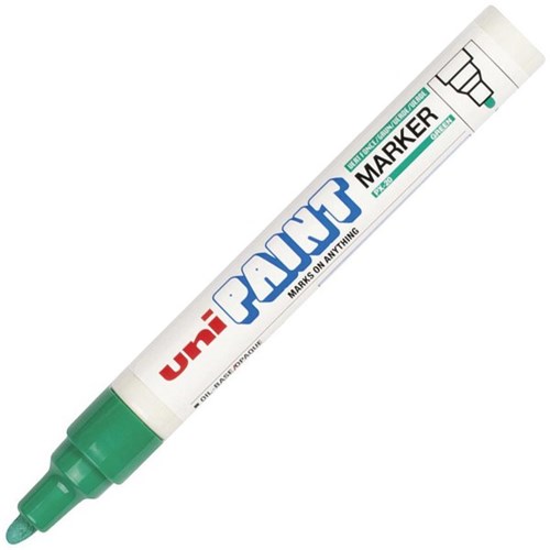 Uni Medium Bullet Tip Paint Marker Green