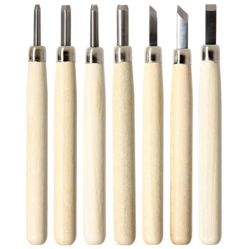 Quality Carving Tools, Set of 7