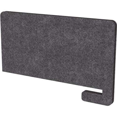 E-Panel Tab Slide On Screen 650x27x400mm Charcoal Grey