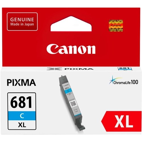 Canon CLI-681XLC Cyan Ink Cartridge High Yield