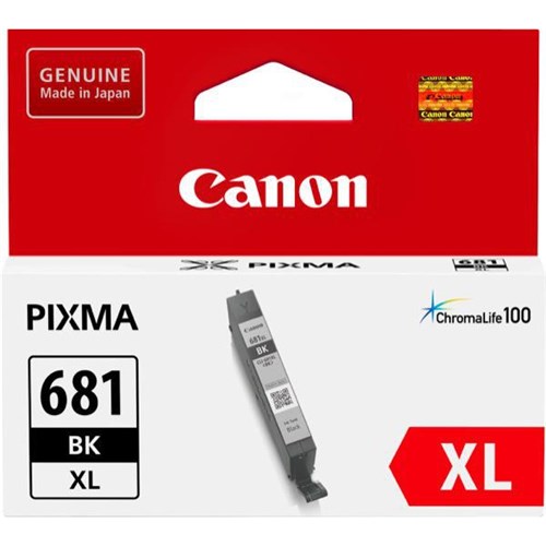 Canon CLI-681XLBK Black Ink Cartridge High Yield
