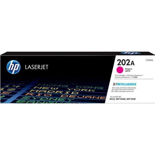 HP 202A Magenta Laser Toner Cartridge CF503A