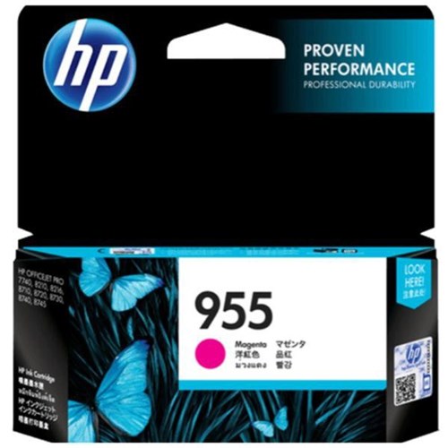 HP 955 Magenta Ink Cartridge L0S54AA