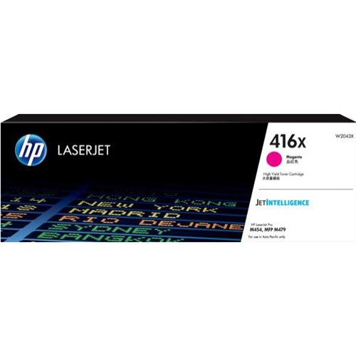 HP 416X Magenta Laser Toner Cartridge W2043X