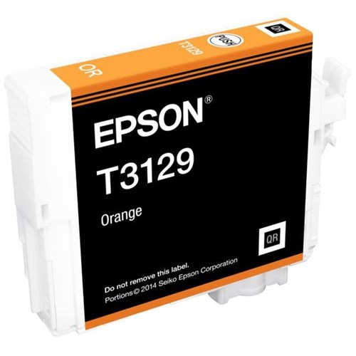 Epson T3129 Orange UltraChrome Hi-Gloss2 Ink Cartridge C13T312900