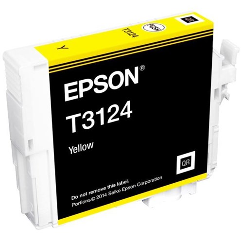 Epson T3124 Yellow UltraChrome Hi-Gloss2 Ink Cartridge C13T312400