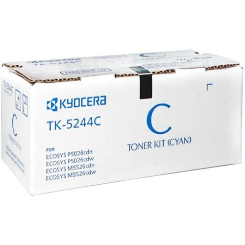 Kyocera TK-5244C Cyan Laser Toner Cartridge