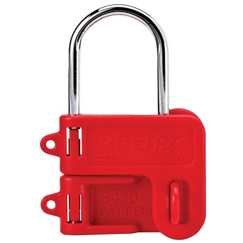 Master Lock Steel Safety Lockout Shackle Hasp 4mm