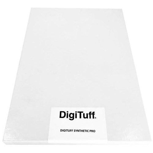 Digituff SRA3 365gsm Pro White Synthetic Paper, Pack of 100