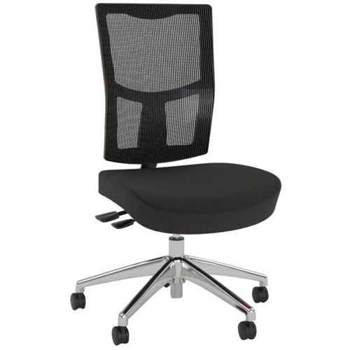 Urban Task Chair 3 Lever Mesh Back Breathe Fabric/Black/Alloy
