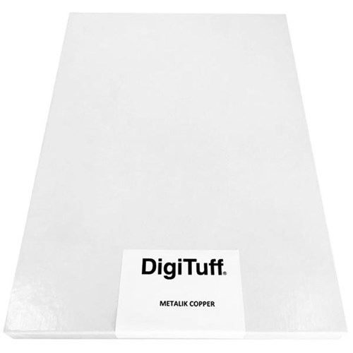 Digituff SRA3 330gsm Metalik Copper Synthetic Paper, Pack of 50