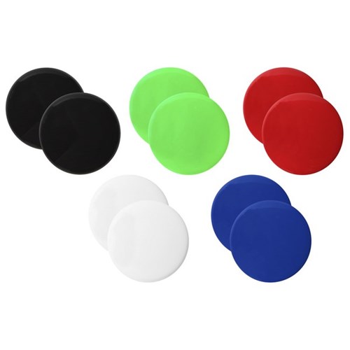 OfficeMax Magnetic Buttons 20mm Assorted Colours, Pack of 10