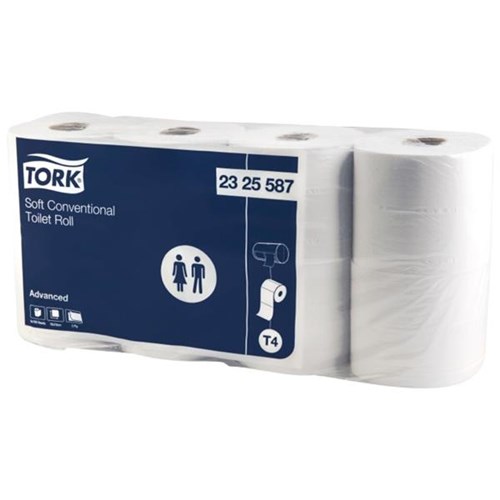 Tork T4 Advanced Soft Conventional Toilet Tissue 20 Ply 700 Sheets ...