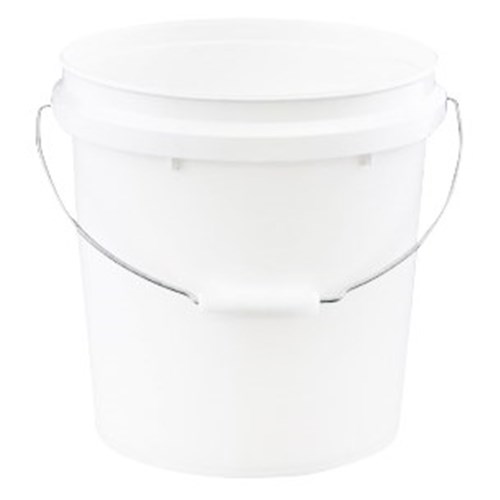 Plastic Bucket Food Grade Approved 10L White
