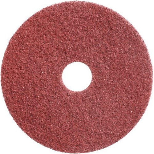 Twister Floor Extreme Cleaning Pad 16 Inch Red, Pack of 2