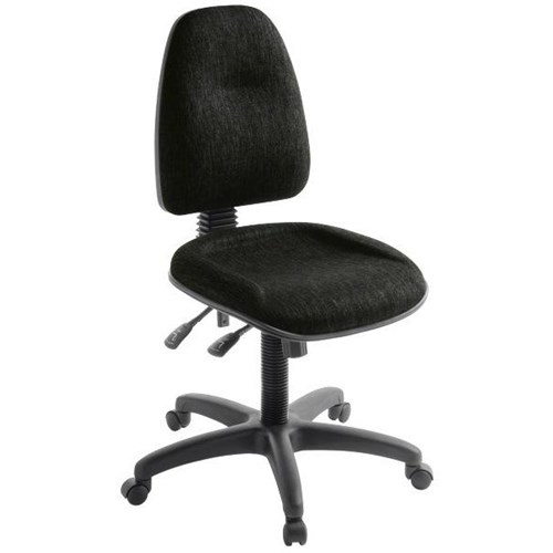 Spectrum 3 Task Chair 3 Lever Long Seat Keylargo Fabric/Ebony