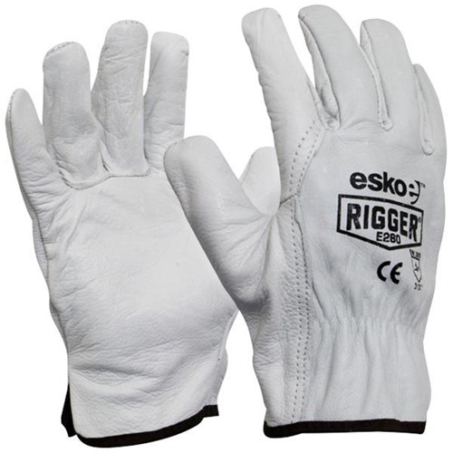 Rigger Premium Leather Gloves Small, Pair