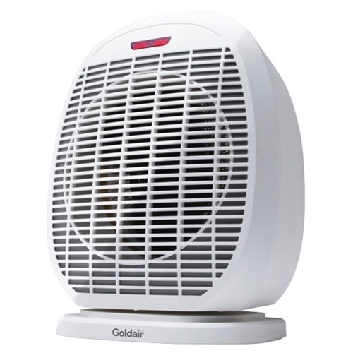 Goldair GFH255 Upright Fan Heater 2000W White | OfficeMax NZ