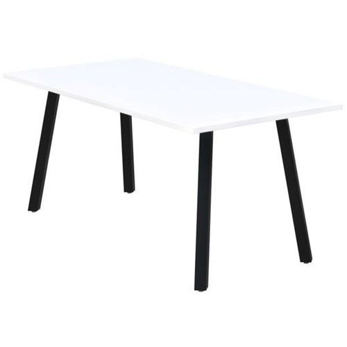 Fiord Table 1500mm Snowdrift/Black