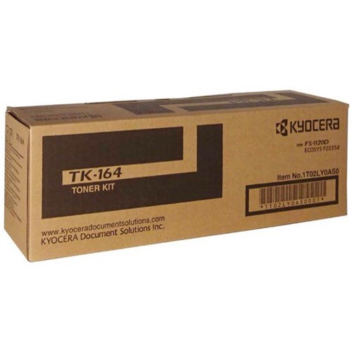 Kyocera TK-164 Black Laser Toner Cartridge