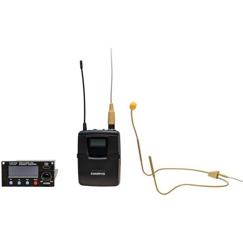 Chiayo UM-31A Headset MIcrophone with Transmitter Beltpack & Receiver Module Set