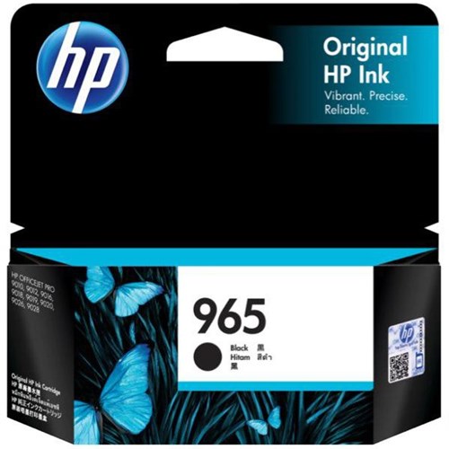 HP 965 Black Inkjet Cartridge 3JA80AA