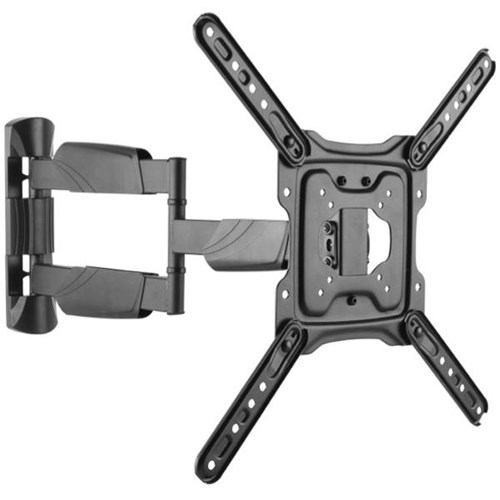 Brateck TV Full Motion 23 To 55 Inch Wall Mount Black