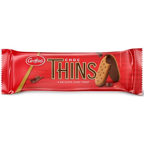 Griffin's Chocolate Thins Biscuits 180g