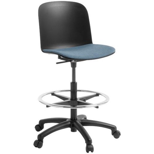 Adapt Highlift Swivel Chair 5 Star Black/Momentum Drive/Black