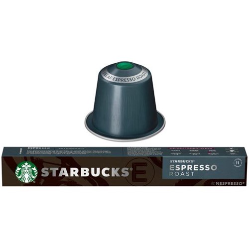 Starbucks Espresso Roast Coffee Capsules, Box of 10