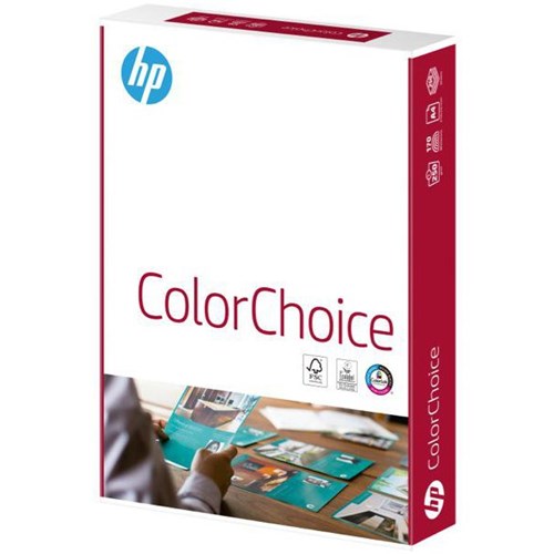 HP Color Choice A4 250gsm Long Grain White Laser Paper, Pack of 250