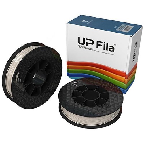 STEAM UP Premium PLA 3D Filament Spool 500g Gloss Clear, Box of 2 Rolls
