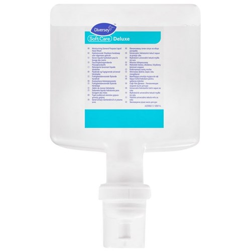 Soft Care Intellicare General Purpose Liquid Hand Wash Deluxe 1.3L, Carton of 4