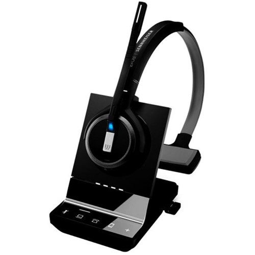 EPOS Sennheiser SDW 5036 Wireless Monaural Headset & Base Station for Desk Phone/PC/Mobile