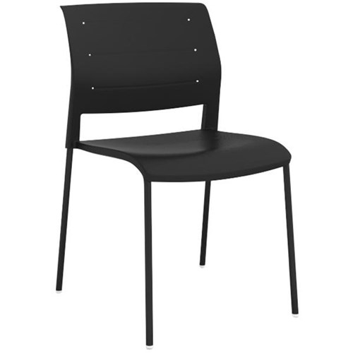 Game Visitor Chair Black