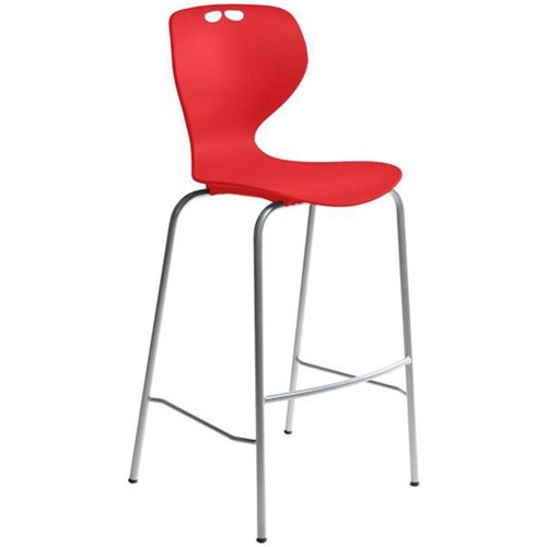 Mata Bar Stool 650mm Red