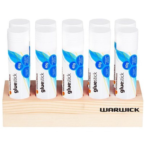 Warwick Glue Stick Stand Wooden 10 Capacity†