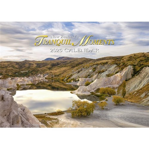 Easy2C Wall Calendar NZ Tranquil Moments 2025
