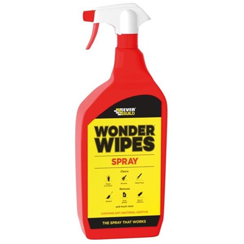 Everbuild Wonder Wipes Spray Cleaner 1L