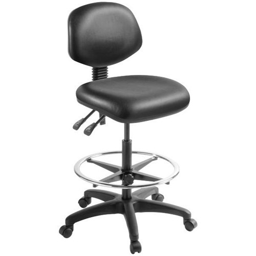 Studio 2.30 Highlift Chair Medium Back 2 Lever Charisma Fabric/Black