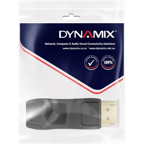 Dynamix DisplayPort Male to HDMI Female Adapter Black