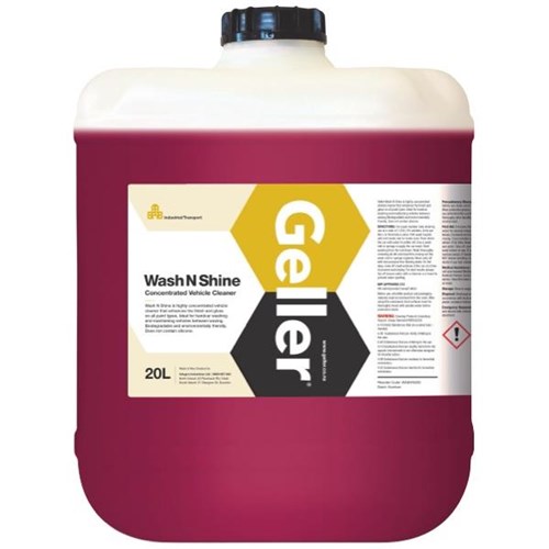 Geller Wash & Shine Concentrated Vehicle Cleaner 20L