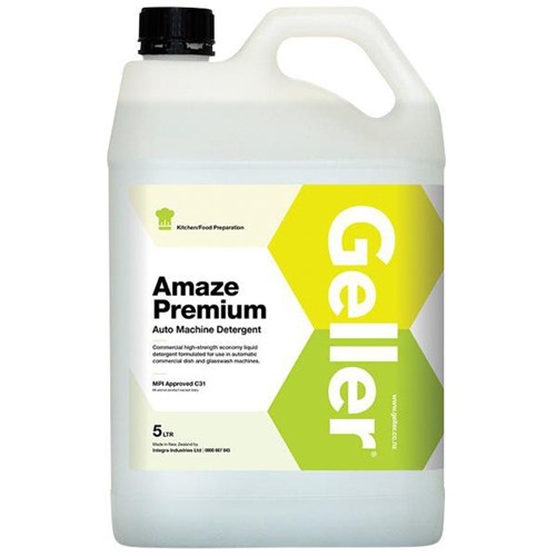 Geller Amaze Premium Commercial Auto Machine Dishwashing Liquid 5L