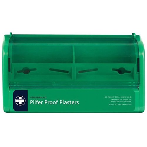 Dependaplast Pilfer Proof Plaster Dispenser With Plasters