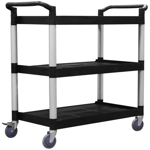 Cleaners Service Cart 3 Tier Trolley