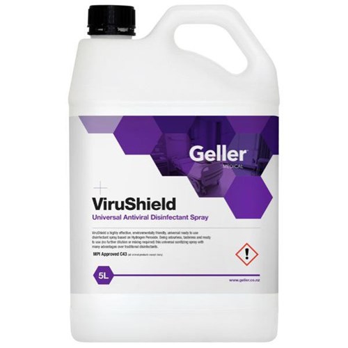 Geller ViruShield Antiviral Disinfectant Cleaner 5L