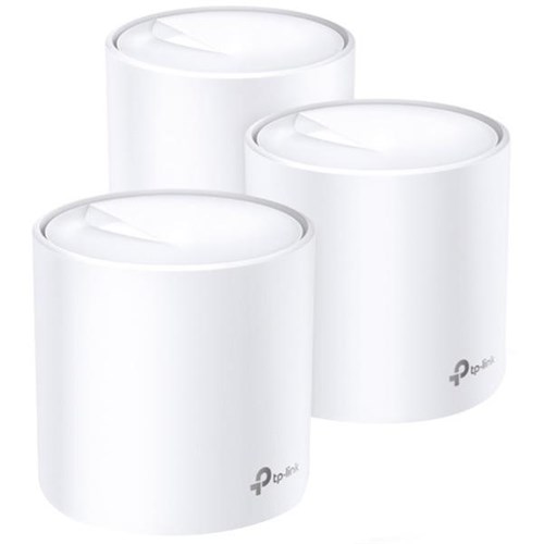 TP-Link Deco X20 Wi-Fi 6 Mesh Access Point, Pack of 3