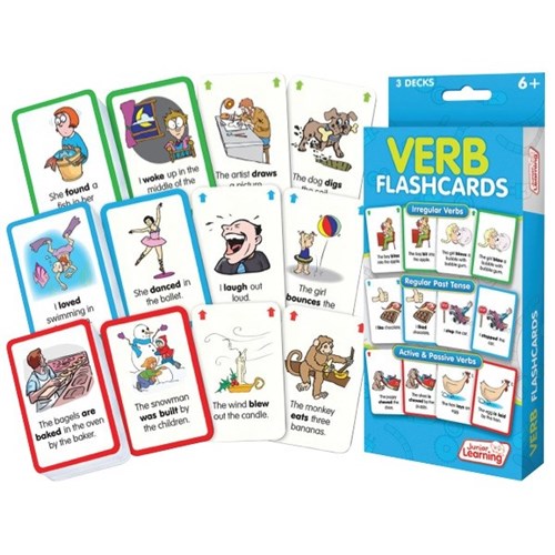 Junior Learning Flashcards Verbs